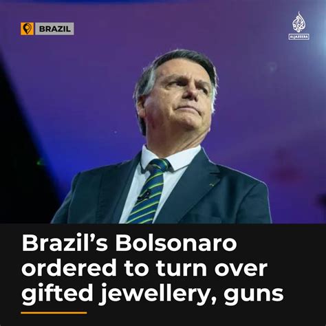 Brazil’s Bolsonaro to return jewels from Saudi Arabia